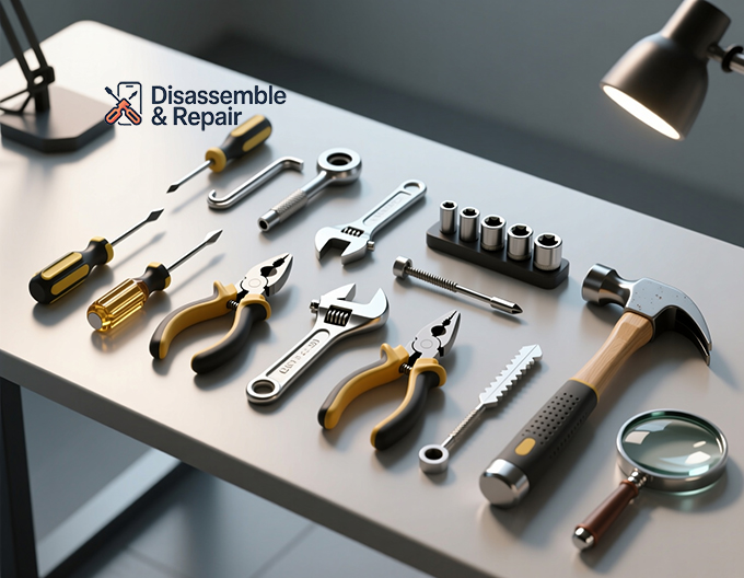 What are the essential tools needed for electronics disassembly and repair?