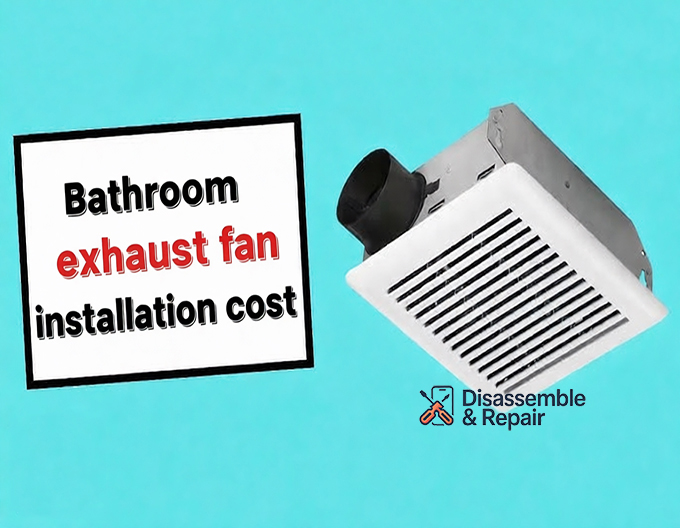 Bathroom exhaust fan installation cost