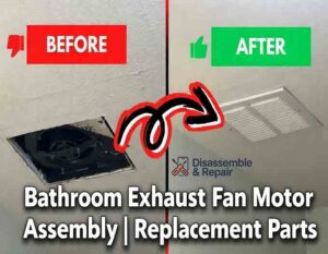 Bathroom Exhaust Fan Motor Assembly | Replacement Parts