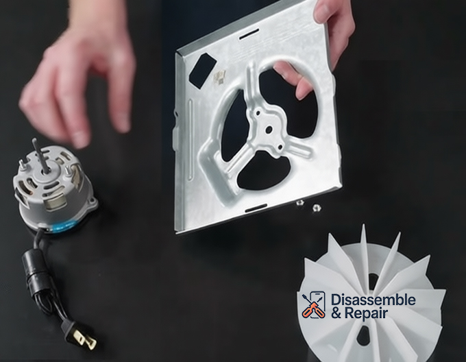 Bathroom exhaust Fan Motor Replacement