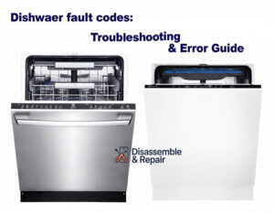 Dishwasher fault codes