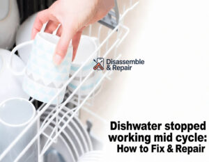 Dishwasher stopped working mid cycle