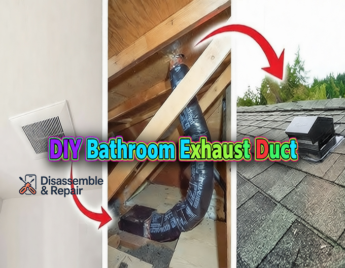 DIY Bathroom Exhaust Duc