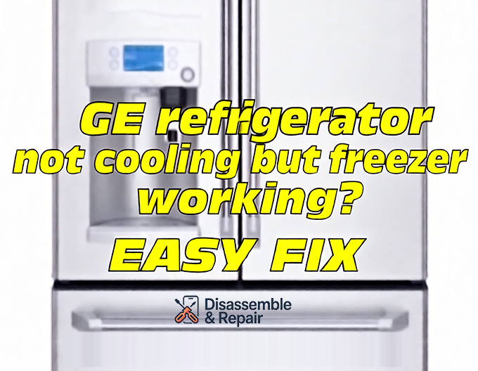 GE refrigerator not cooling but freezer working?