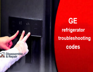 GE refrigerator troubleshooting codes