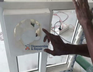 How to install exhaust fan in bathroom window