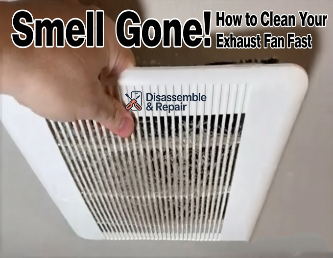 Smell Gone! How to Clean Your Exhaust Fan Fast