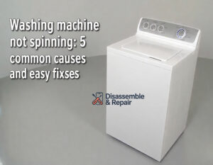 Washing machine not spinning?