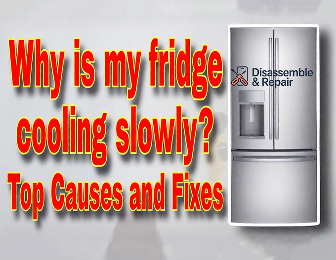 Why is my fridge cooling slowly?