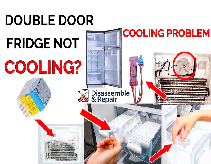 Why is my fridge not cooling but the light is on? Fixes