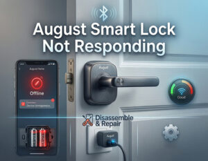 August smart lock Not responding? Fix connectivity issues