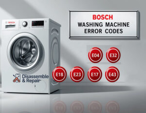 Bosch Washing Machine Error Codes
