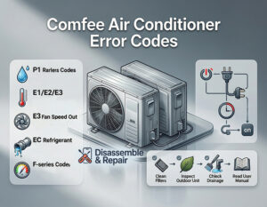 Comfee air conditioner error codes: Troubleshooting guide