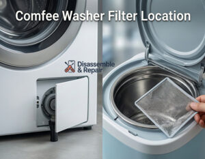 Comfee washer filter location: Where to find & clean it