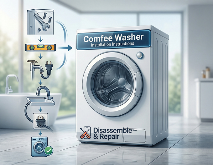 Comfee washer installation instructions: Step-by-Step guide