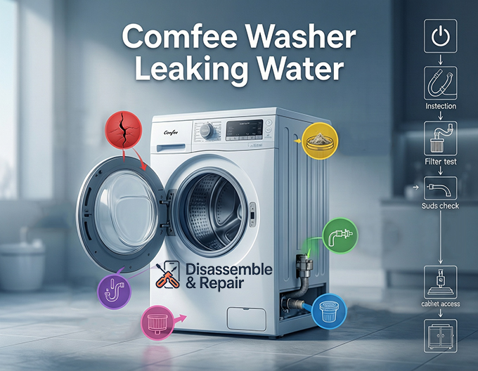 Comfee Washer Leaking Water: Troubleshooting and Fix Guide