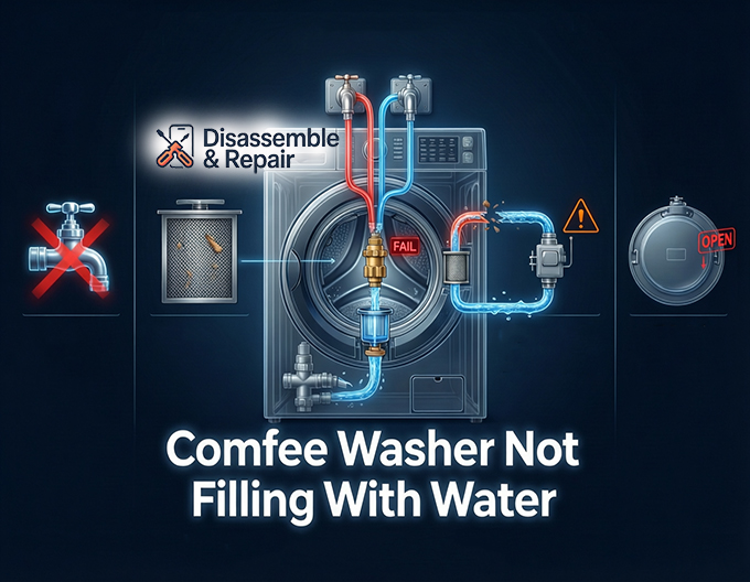 Comfee Washer Not Filling With Water? Troubleshooting Guide