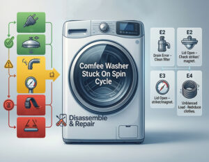 Comfee Washer Stuck On Spin Cycle: Fixes & Troubleshooting