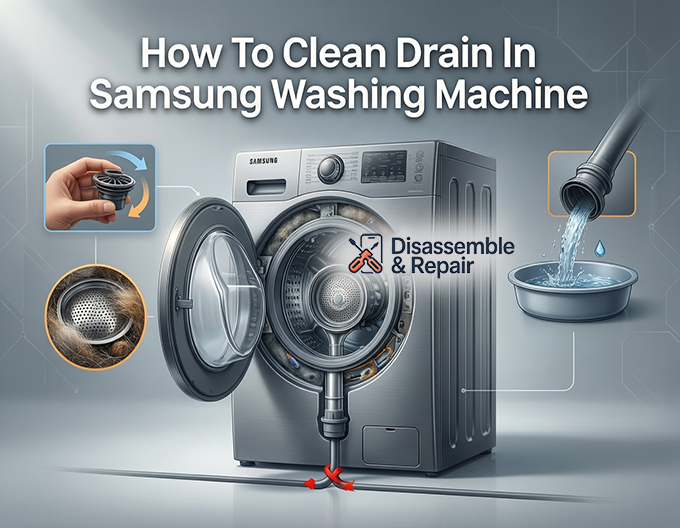 How to clean drain in Samsung washing machine: Step Guide