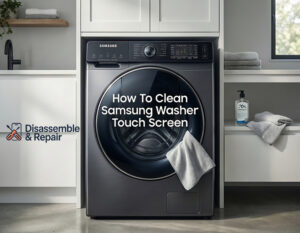 How to clean Samsung washer touch screen | Easy Guide