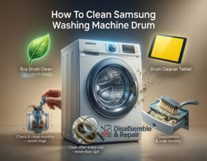 How to clean Samsung washing machine drum: Step-by-Step