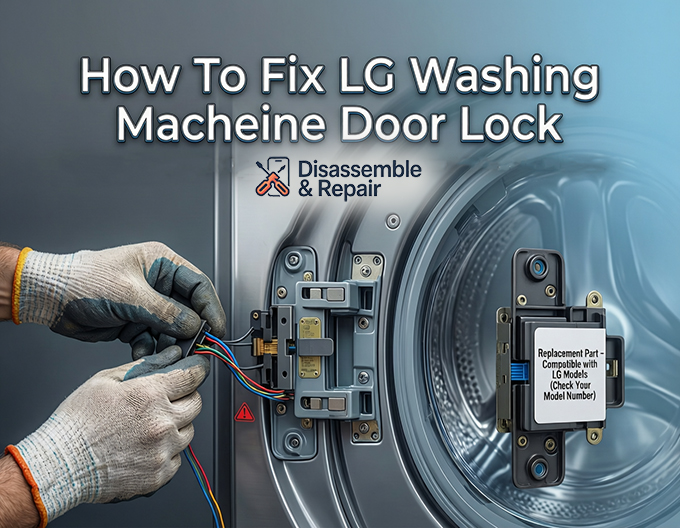 How to fix LG washing machine door lock - Easy DIY Guide