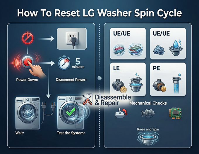 How to reset LG washer spin cycle: Quick & Easy Fixes