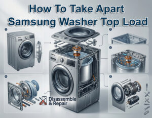How to take apart samsung washer top load: Step-by-Step