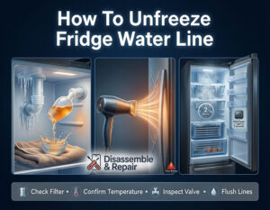 How To Unfreeze Fridge Water Line: Step-by-Step Guide