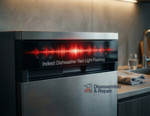 Indesit dishwasher red light flashing: Fixes & Guide