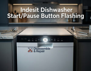 Indesit dishwasher Start/Pause button flashing: Fix Guide
