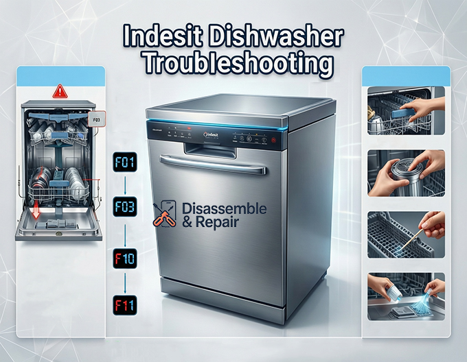 Indesit dishwasher troubleshooting: Easy fixes & Tips