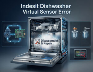 Indesit dishwasher virtual sensor error: Fix & Reset guide