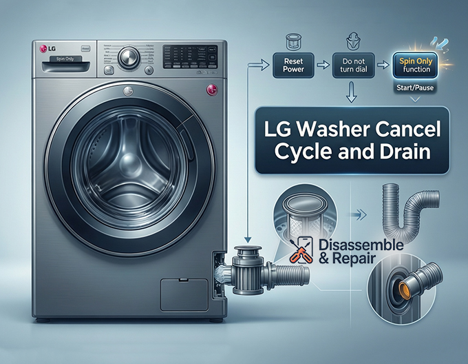 LG washer Cancel cycle and drain: Easy Step-by-Step Guide