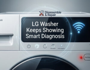 LG washer keeps showing smart diagnosis? Try These Fixes