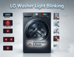 LG washer light blinking: Fixes & Troubleshooting Guide