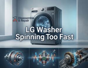 LG washer spinning too fast? Here is how to fix it now.