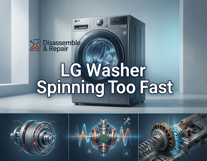 LG washer spinning too fast? Here is how to fix it now.