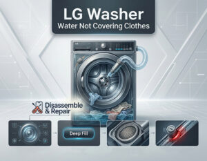 LG washer water not covering clothes: Troubleshooting Guide