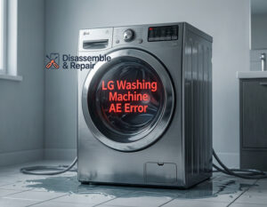 LG washing machine AE error: Causes and Easy Solutions