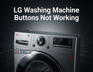 LG washing machine buttons not working? Fix it now.