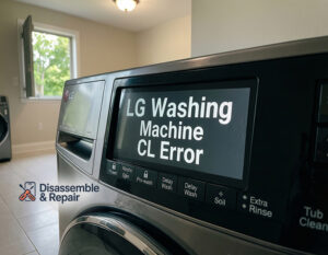 LG washing machine CL error: How to fix child lock fast