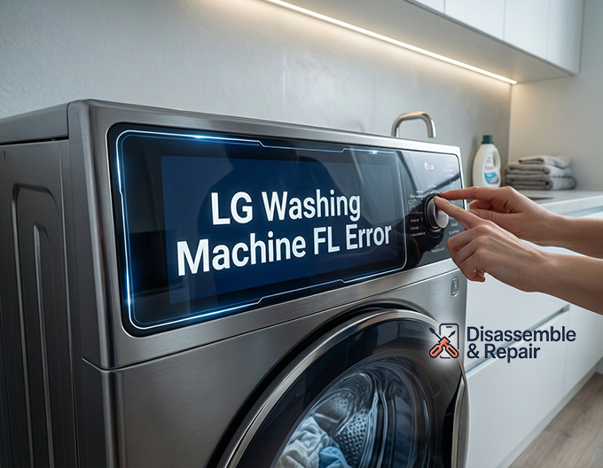 LG washing machine FL error: Meaning & Troubleshooting