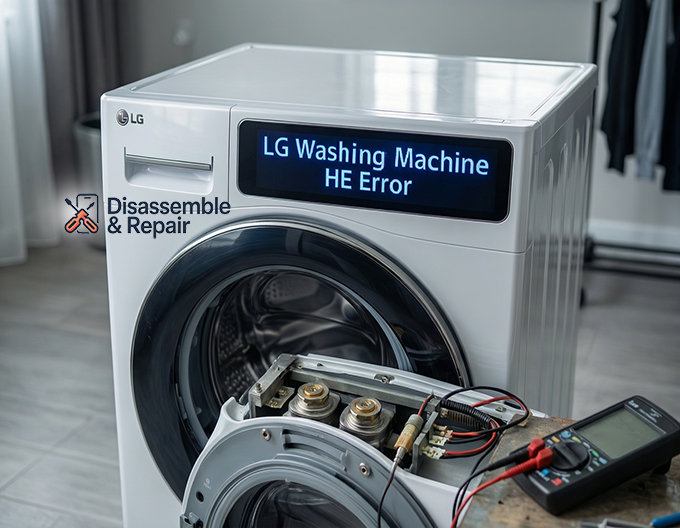 LG washing machine HE error: Fixes & Solutions