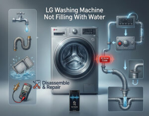 LG washing machine not filling with water: Repair Guide
