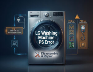 LG washing machine PS error: Causes & How to Fix Guide