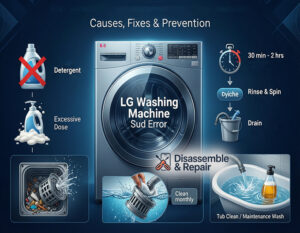 LG washing machine Sud error: Fix and troubleshooting guide