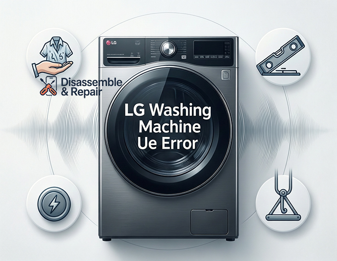 LG washing machine UE error: Easy fixes & Troubleshooting