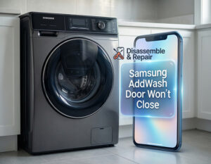 Samsung AddWash door won’t close: Easy Fixes & Guide