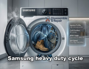 Samsung heavy duty cycle: Clean Your Toughest Laundry